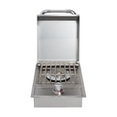 Single Stainless Steel Side Burner - view 2