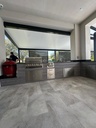 Perello Patio 14 ft Outdoor Kitchen · Bull Angus 30" · Weather Pro - full view