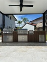 Perello Patio 12 ft Outdoor Kitchen · Bull Outlaw 30" · WPC - full view