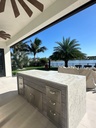 Perello Patio 9 ft Outdoor Kitchen · Sink & Storage · Weather Pro - full view