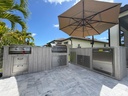 Perello Patio 16 ft L-Shape Outdoor Kitchen · Bull Flat Top 30" · Weather Pro - full view