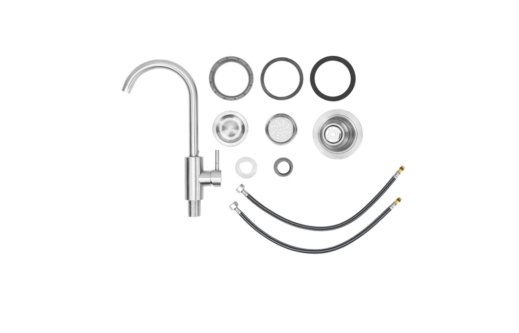 18″ Premium Stainless Steel Dual Mount Sink - view 2