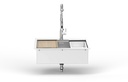 30″ Stainless Steel Outdoor Kitchen Sink with Accessories - view 4