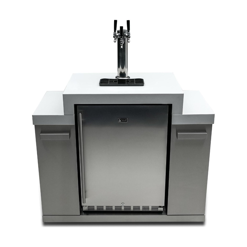 [MA-KEG] Mont Alpi Outdoor Rated Triple Tap Kegerator Cabinet Module