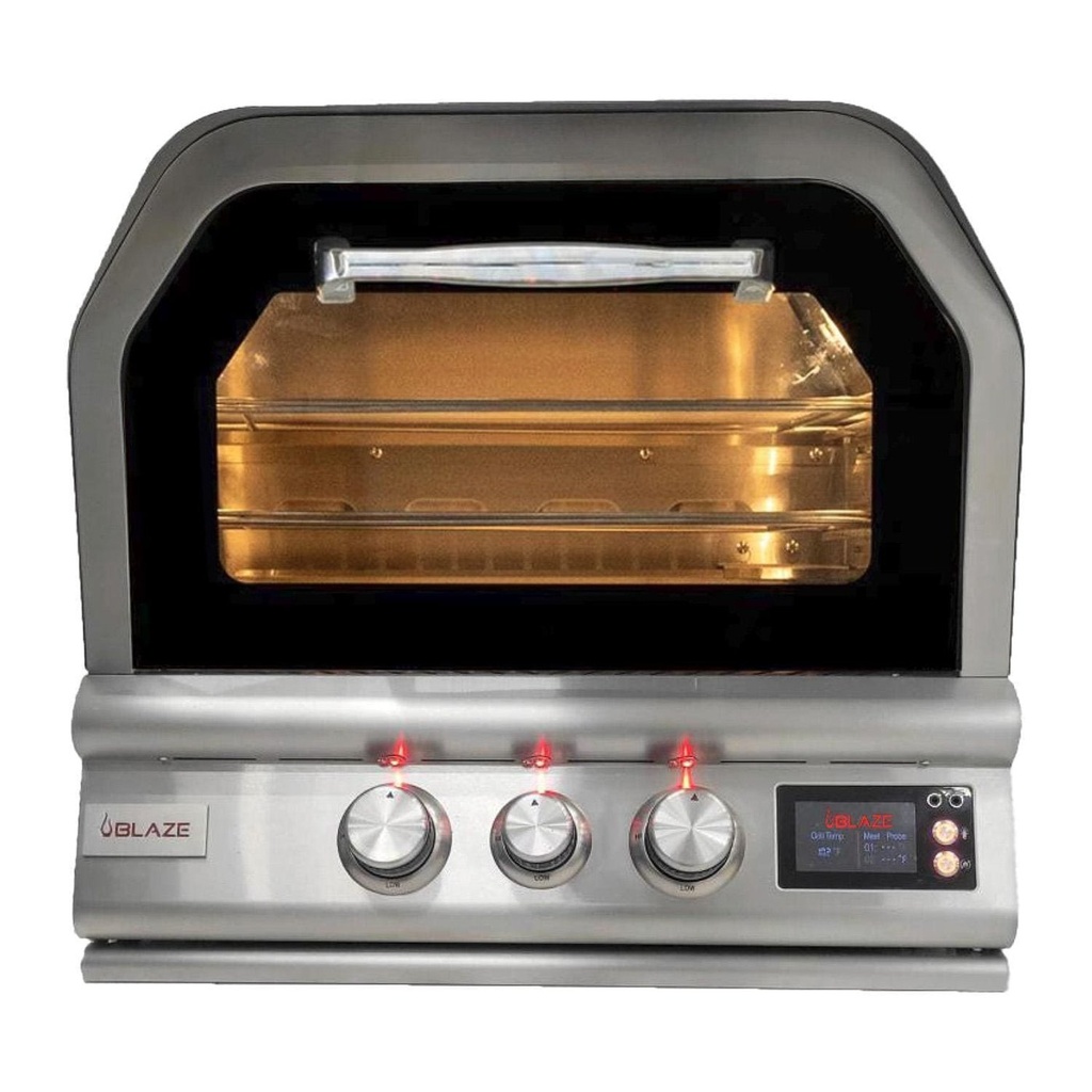 [BLZ-26-PZOVN] Blaze 26-Inch Built-In Gas Outdoor Oven w/ Rotisserie