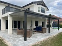 Square Terrace 36' x 12' · Attached · Bronze