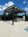 Square Pergola 18' x 12' · Freestanding · Bronze