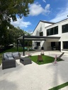 Square Terrace 20' x 12' · Attached · Bronze