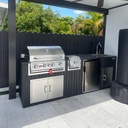 Perello Patio 9 ft Outdoor Kitchen · Bull Angus 30" · WPC