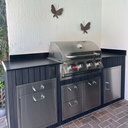 Perello Patio 8 ft Outdoor Kitchen · Bull Outlaw 30" · WPC
