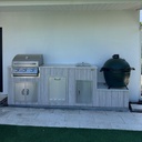 Outdoorkitchen 8 ft · Tofino · Bull 24" Steer Premium LP