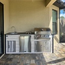 Outdoorkitchen 8 ft · Tofino · Bull 30" Outlaw LP