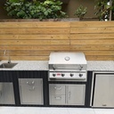 Perello Patio 9 ft Outdoor Kitchen · Bull Outlaw 30" · WPC