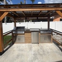 Perello Patio 9 ft Outdoor Kitchen · Blaze LTE+ 32" · Weather Pro