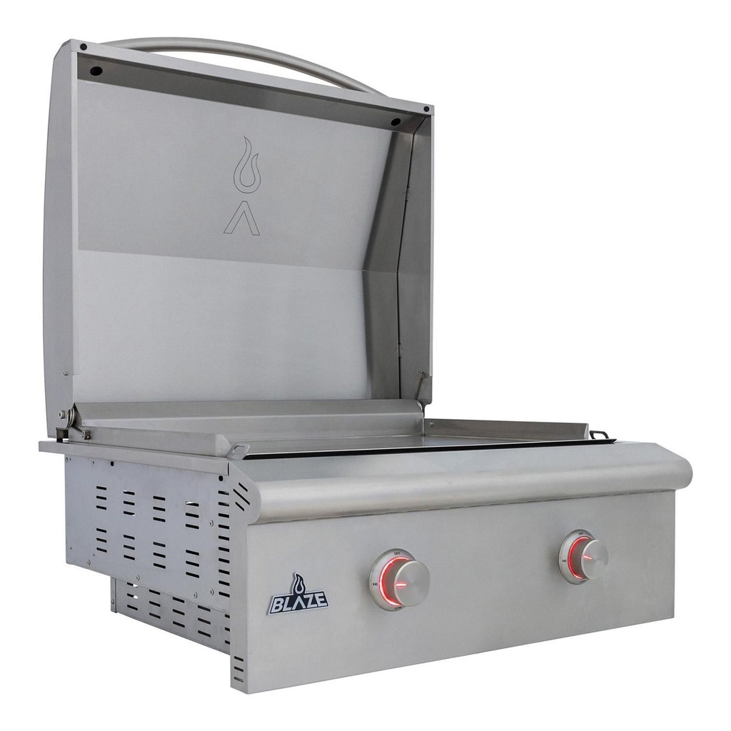 Blaze LTE+ 30-Inch Built-In Gas Griddle w/ Lift-Assist Hood