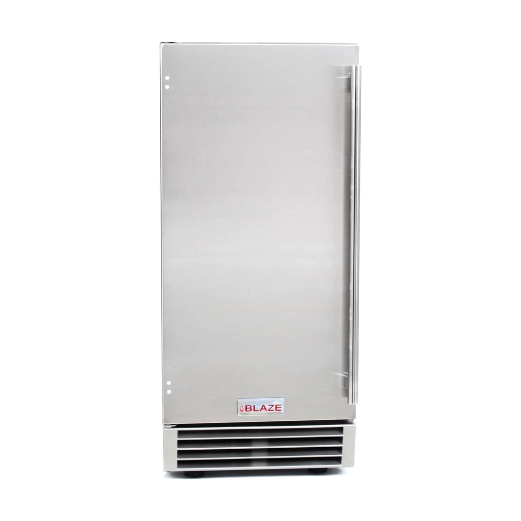 [BLZ-ICEMKR-50GR] Blaze 50 Lb. 15-Inch Outdoor Rated Ice Maker w/ Gravity Drain