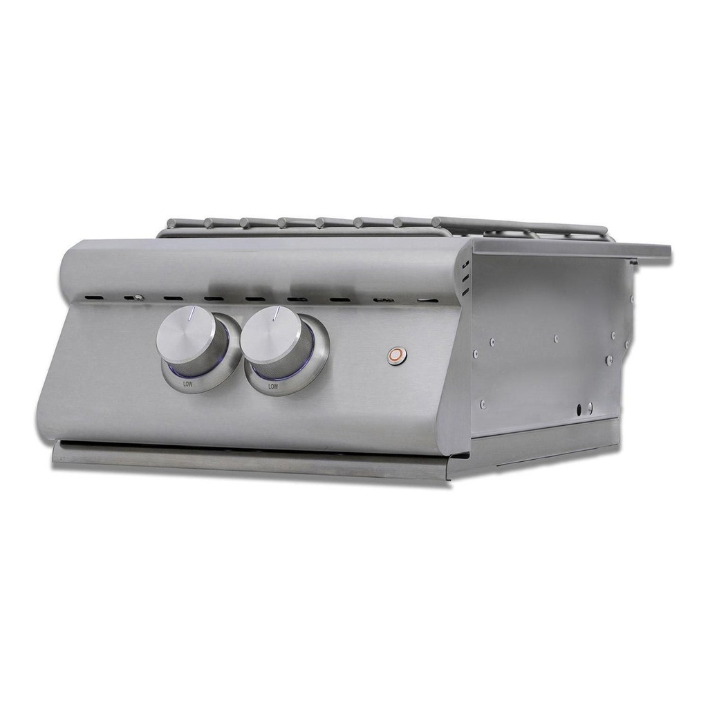 Blaze LTE+ 60,000 BTU Built-In Gas Power Burner w/ Wok Ring & Lid