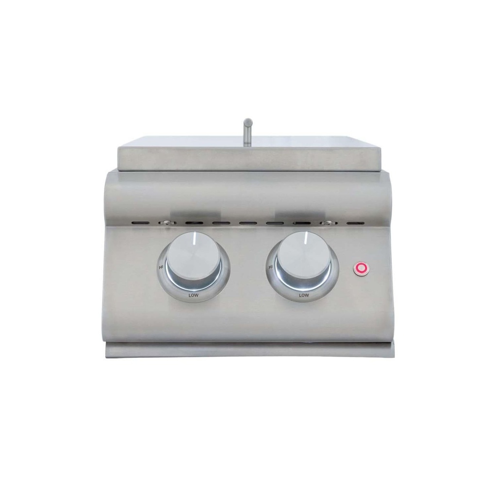 [BLZ-SB2-LTEPLUS-LP] Blaze LTE+ Built-In Gas Double Side Burner w/ Lid (Liquid Propane (LP))
