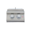 Blaze LTE+ Built-In Gas Double Side Burner w/ Lid