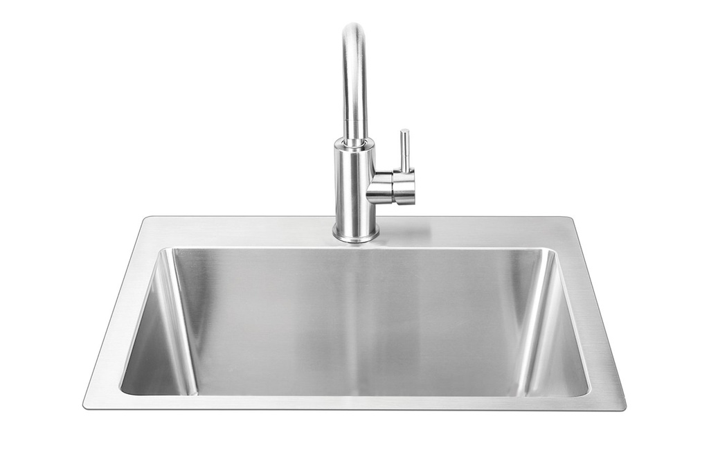 [12530] BULL 12530 24″ Premium Sink & Faucet Over Mount