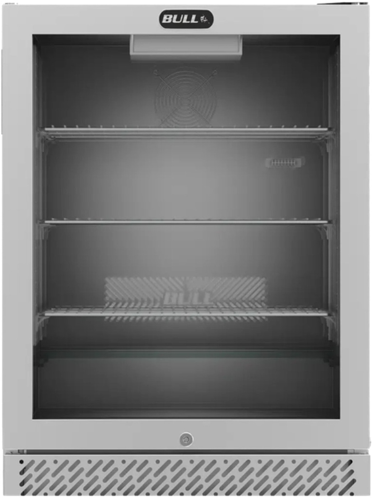 Bull 24-Inch Outdoor Rated Glass Door Refrigerator