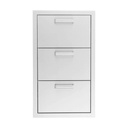 PCM 3-Drawer Triple Access Storage