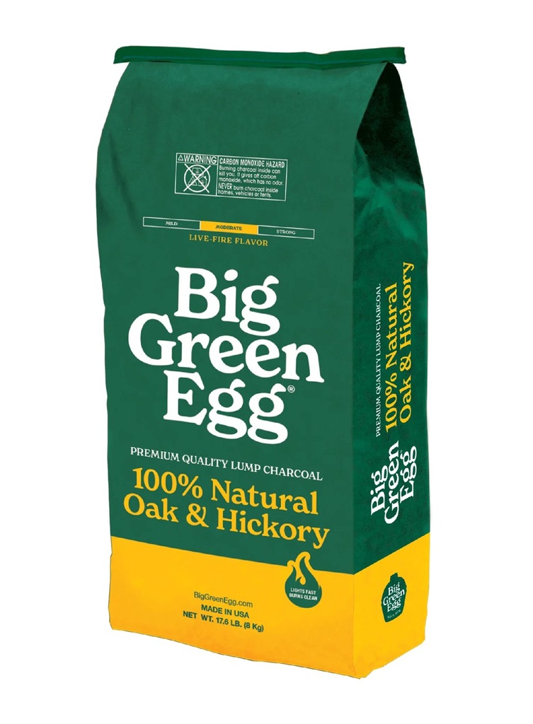 Big Green Egg Charcoal Natural Hardwood