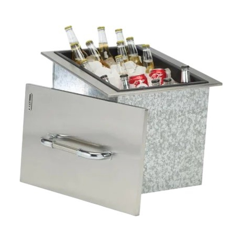 [00002] Bull 16-Inch Stainless Steel Built-In Outdoor Ice Chest