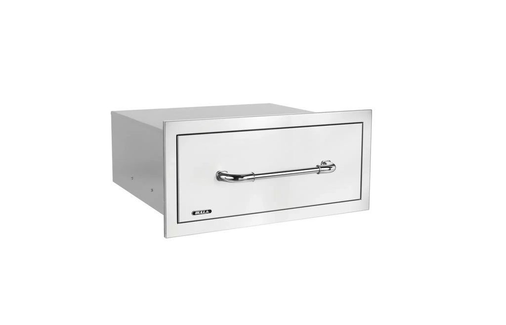 [19980] Bull Large Stainless Steel Single Drawer