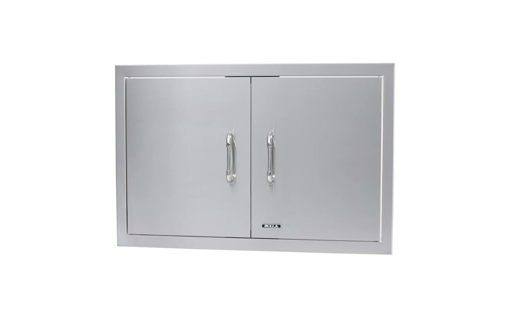 [33580] Bull 30-Inch Stainless Steel Double Access Door W/ Reveal