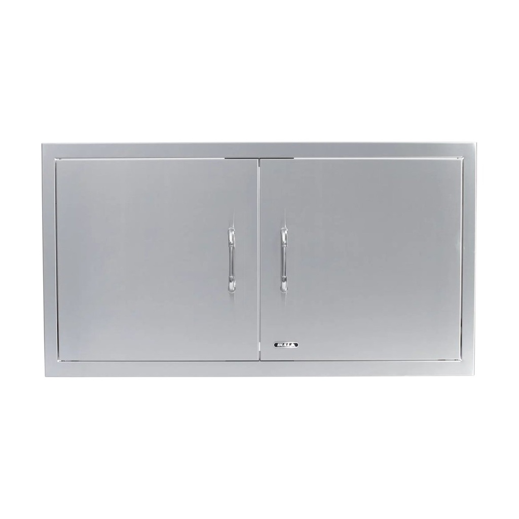 [34020] Bull 38-Inch Stainless Steel Double Access Door W/ Reveal