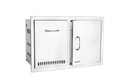 Bull 32-Inch Stainless Steel Access Door & Propane Drawer Combo W/ Reveal