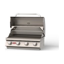 Bull Lonestar Select 30-Inch 4-Burner Built-In Natural Gas Grill