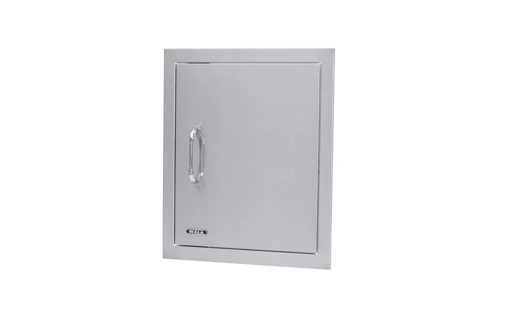 Bull 18-Inch Right Hinged Stainless Steel Single Access Door W/ Reveal - Vertical