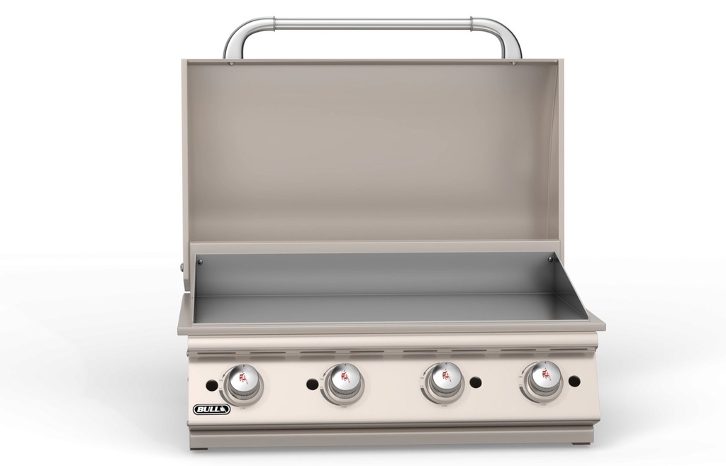 Bull 30-Inch Stainless Steel Flat Top Grill - Natural Gas