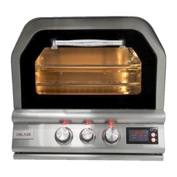 Blaze 26-Inch Built-In NG Outdoor Oven with Rotisserie